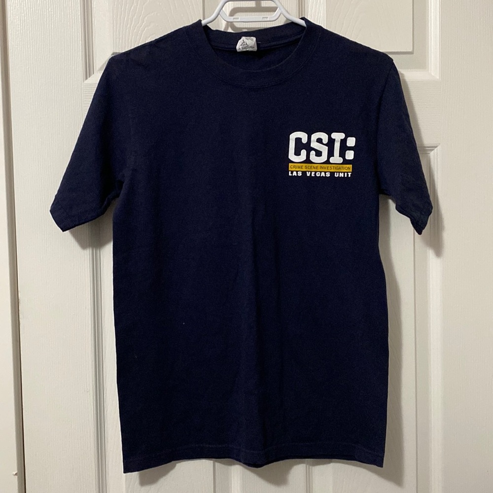 CSI las vegas vintage tee